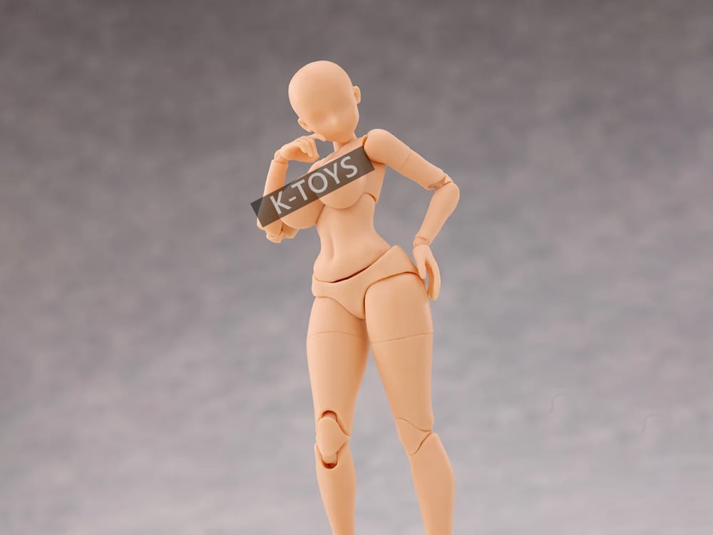Glamorous Female Body (Ver. 2) 1/12 Scale Action Figure Gallery Image 1