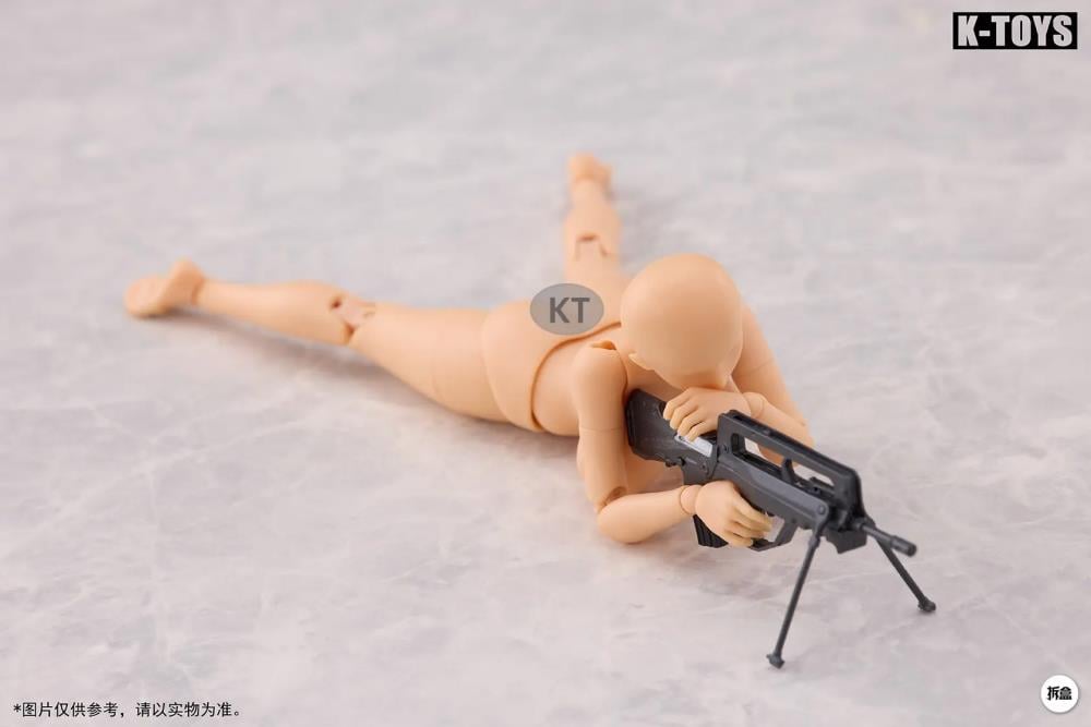 Glamorous Female Body (Ver. 2) 1/12 Scale Action Figure Gallery Image 6