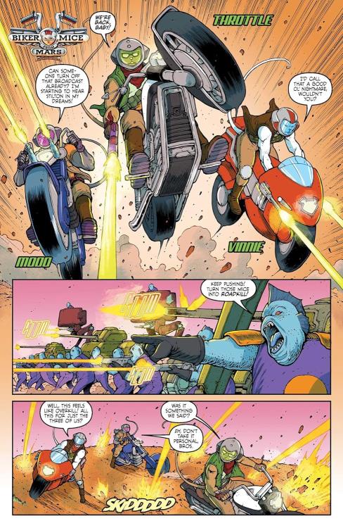 Biker Mice from Mars Vol. 1: Red Planet Panic Gallery Image 4