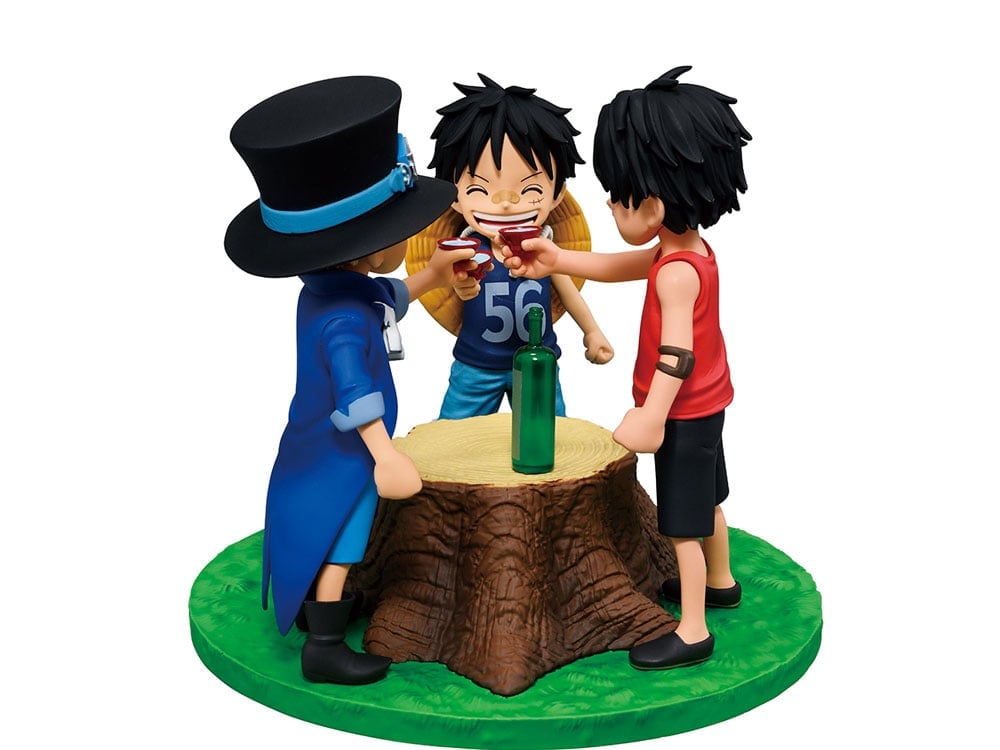 One Piece Revible Moment Ichibansho Ace & Sabo & Luffy (Dramatic Memories) Figure Gallery Image 1