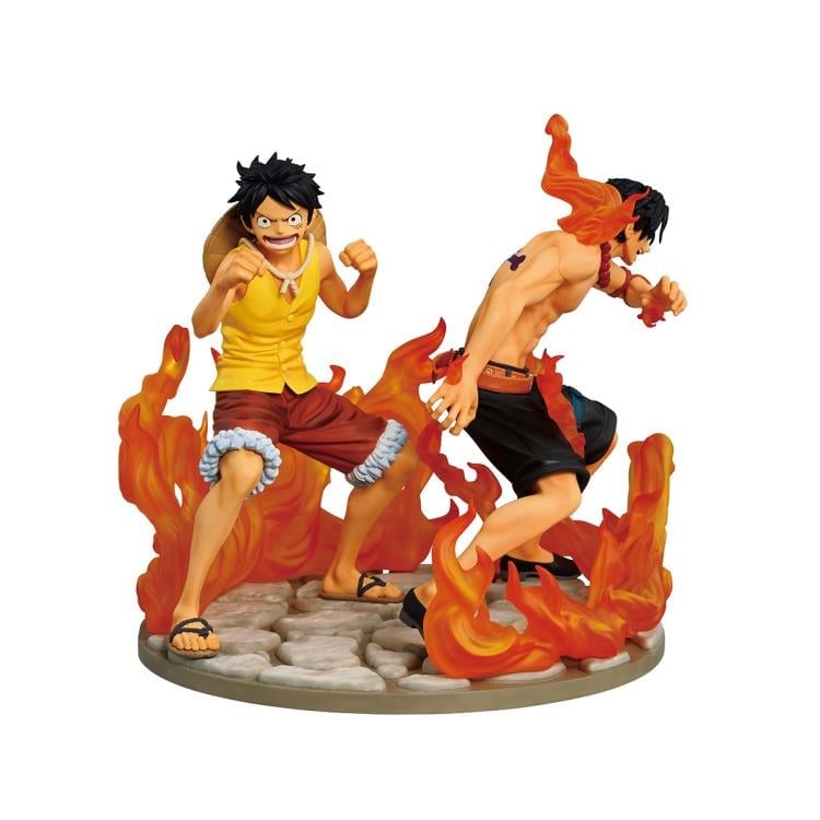 One Piece Revible Moment Ichibansho Ace & Luffy (Dramatic Memories) Figure Gallery Image 4