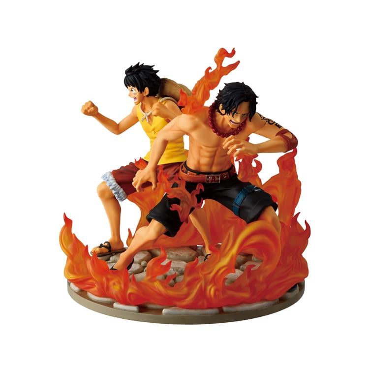 One Piece Revible Moment Ichibansho Ace & Luffy (Dramatic Memories) Figure Gallery Image 3