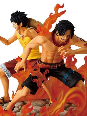 One Piece Revible Moment Ichibansho Ace & Luffy (Dramatic Memories) Figure Gallery Image 2