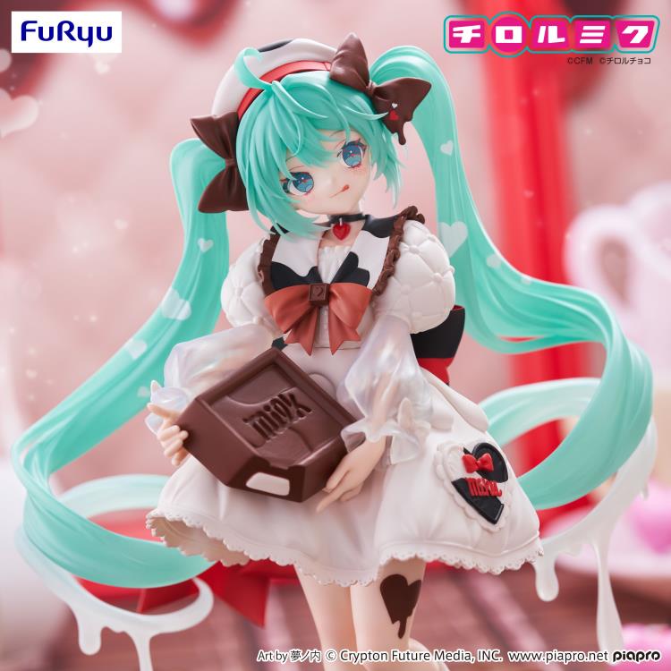 Hatsune Miku x TIROL CHOCO Milk Ver. Trio-Try-iT Figure