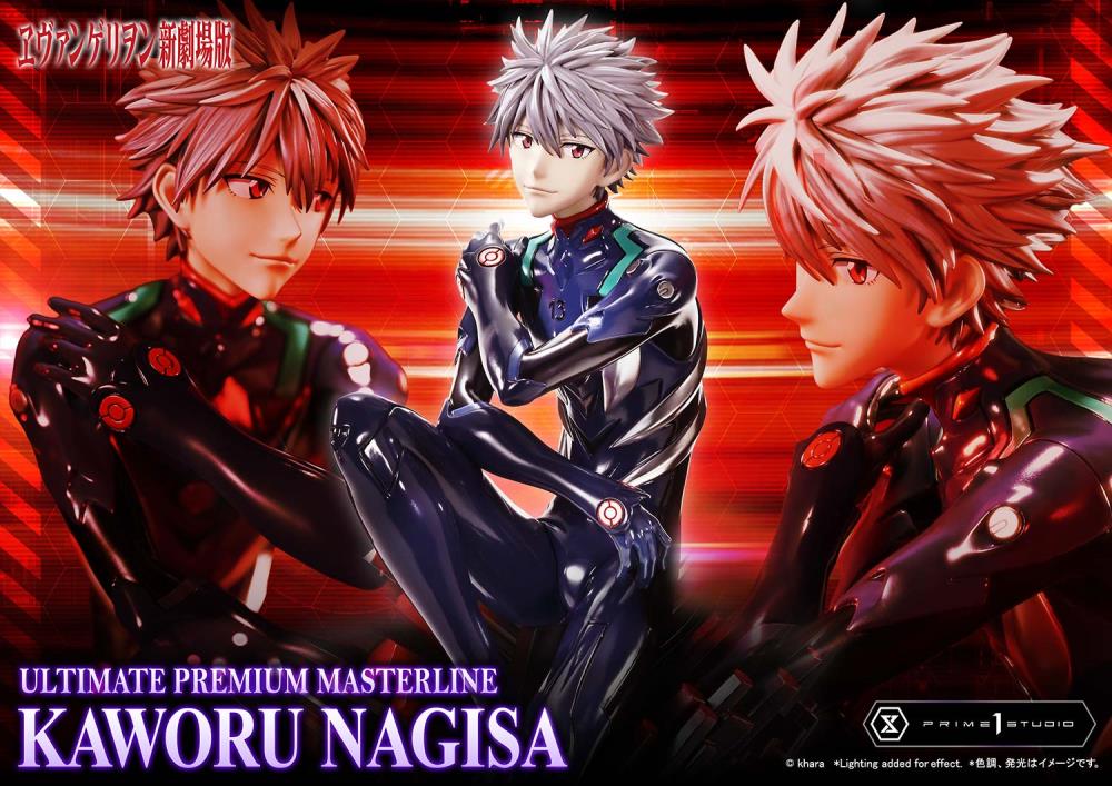 Rebuild of Evangelion Ultimate Premium Masterline Kaworu Nagisa (Bonus Ver.) 1/4 Scale Limited Edition Statue Gallery Image 3