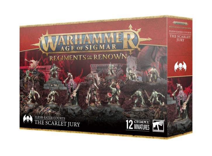 The Scarlet Jury AoS Warhammer エイジオブシグマー Warhammer Age of Sigmar Flesh-Eater Courts The Scarlet Jury