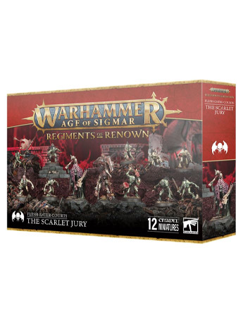 Warhammer Age of Sigmar Flesh-Eater Courts The Scarlet Jury Warhammer Age of Sigmar Flesh-Eater Courts The Scarlet Jury