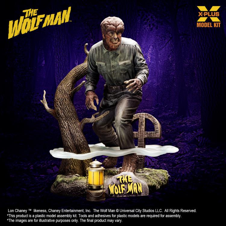 The Wolf Man Lon Chaney Jr. as The Wolf Man 1/8 Scale Model Kit Gallery Image 7