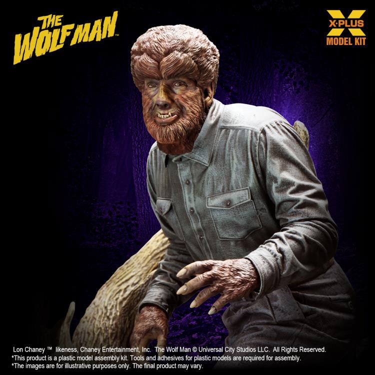 The Wolf Man Lon Chaney Jr. as The Wolf Man 1/8 Scale Model Kit Gallery Image 10