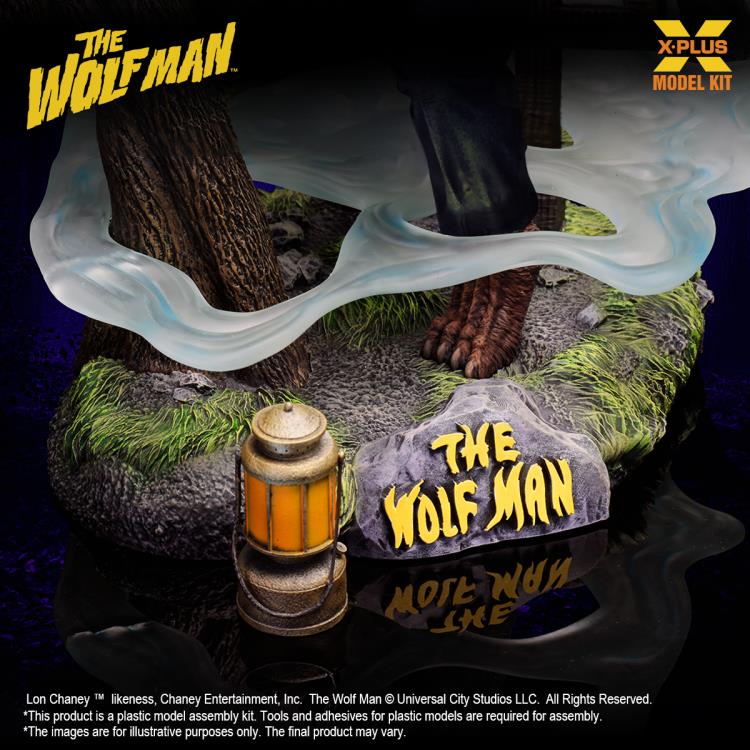 The Wolf Man Lon Chaney Jr. as The Wolf Man 1/8 Scale Model Kit Gallery Image 12