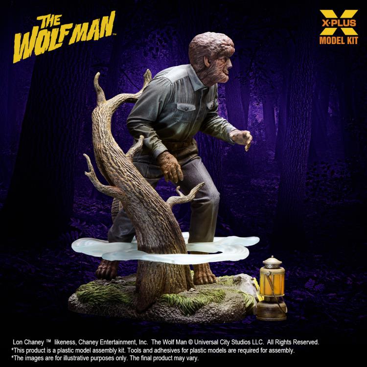 The Wolf Man Lon Chaney Jr. as The Wolf Man 1/8 Scale Model Kit Gallery Image 6