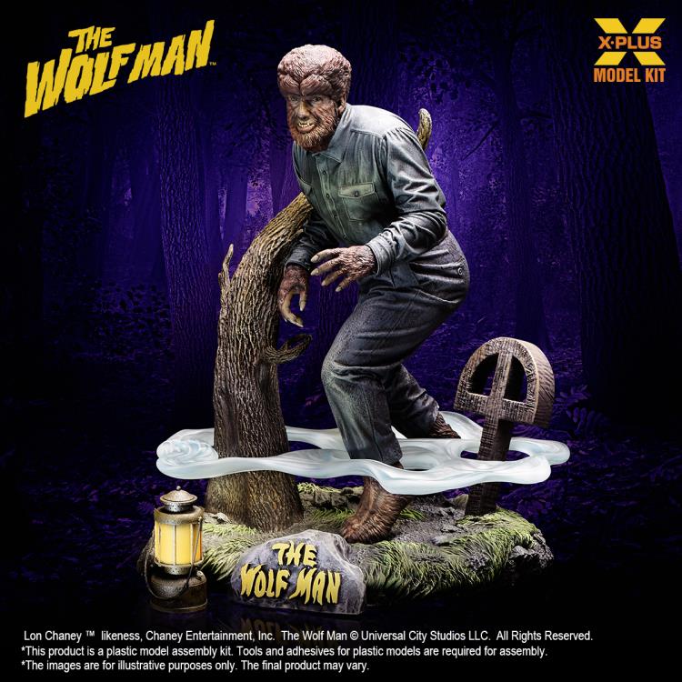 The Wolf Man Lon Chaney Jr. as The Wolf Man 1/8 Scale Model Kit Gallery Image 4