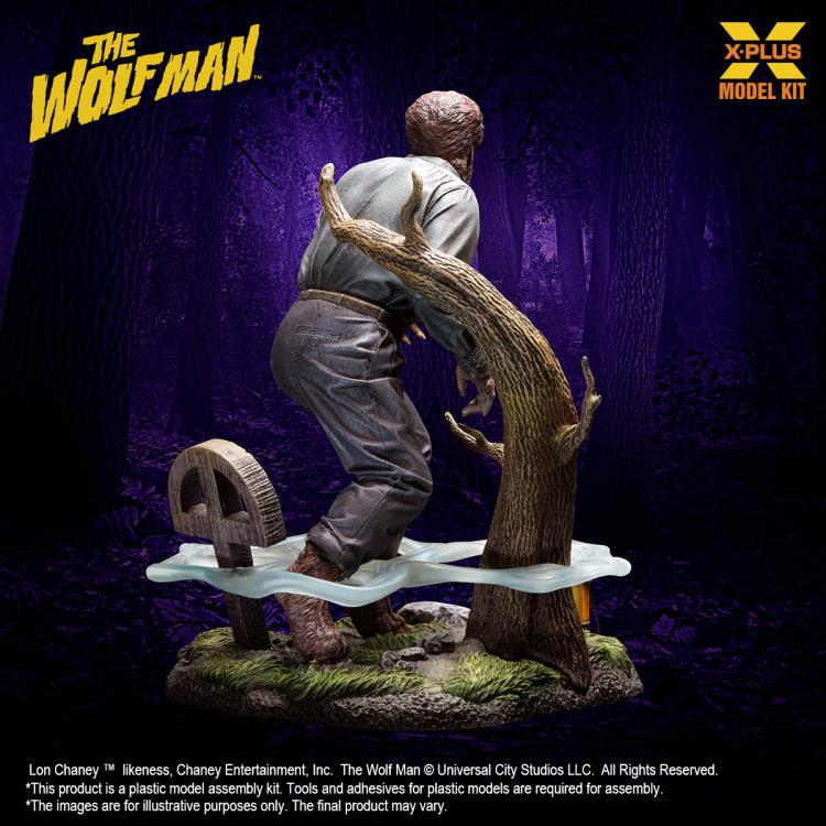 The Wolf Man Lon Chaney Jr. as The Wolf Man 1/8 Scale Model Kit Gallery Image 5