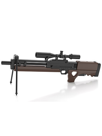 Little Armory x Girls' Frontline LA-DF35 Girls' Frontline 2 Makiatto WA2000 Sniper Rifle 1/12 Scale Accessory Set Gallery Image 2