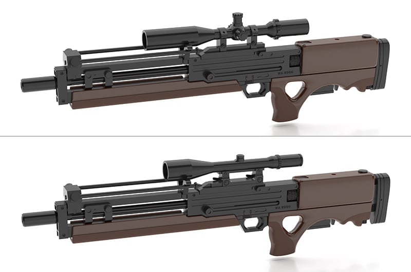 Little Armory x Girls' Frontline LA-DF35 Girls' Frontline 2 Makiatto WA2000 Sniper Rifle 1/12 Scale Accessory Set Gallery Image 7
