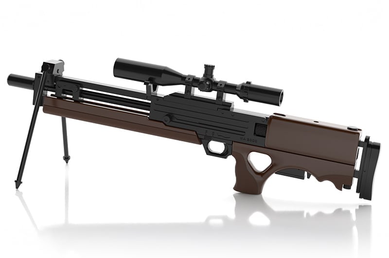 Little Armory x Girls' Frontline LA-DF35 Girls' Frontline 2 Makiatto WA2000 Sniper Rifle 1/12 Scale Accessory Set Gallery Image 3