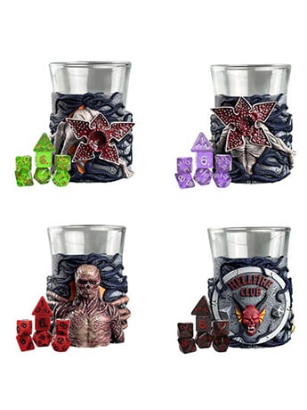 Stranger Things Random Mini Dice Cup Set Gallery Image 2
