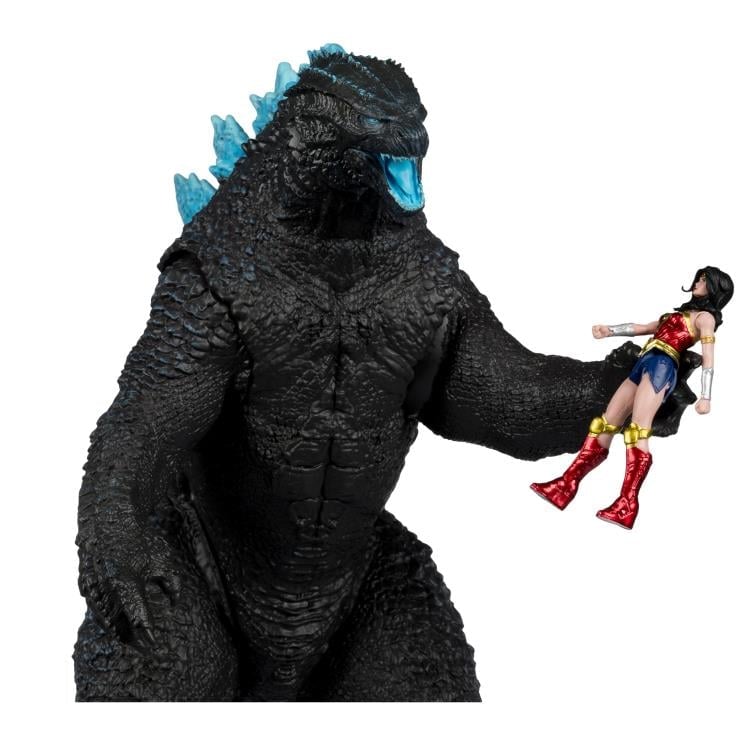 Justice League vs. Godzilla vs. Kong DC Multiverse Wonder Woman vs. Godzilla Figure Two-Pack Gallery Image 11