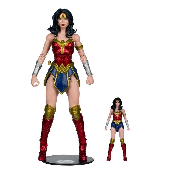 Justice League vs. Godzilla vs. Kong DC Multiverse Wonder Woman vs. Godzilla Figure Two-Pack Gallery Image 13