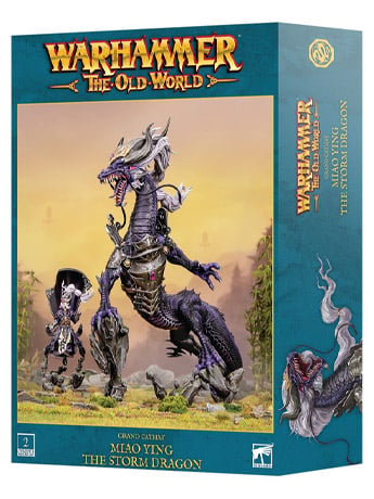 Warhammer: The Old World Grand Cathay Miao Ying, the Storm Dragon Citadel Miniatures Set Gallery Image 2