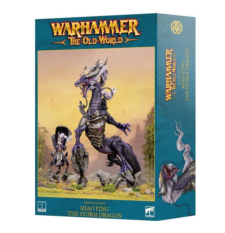 Warhammer: The Old World Grand Cathay Miao Ying, the Storm Dragon Citadel Miniatures Set Gallery Image 5