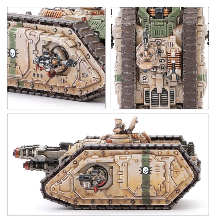 Warhammer: The Horus Heresy Legions Imperialis Legiones Astartes Cerberus Heavy Tank Destroyer Squadron Epic Scale Miniatures Set Gallery Image 4