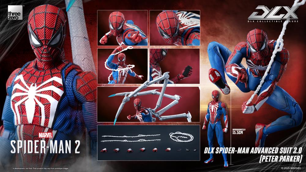 Marvel's Spider-Man 2 DLX Spider-Man Advanced Suit 2.0 (Peter