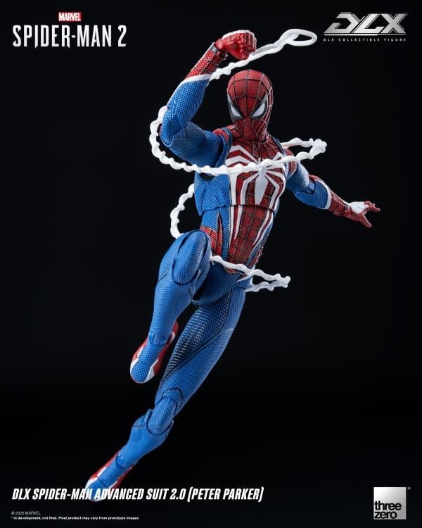 Marvel's Spider-Man 2 DLX Spider-Man Advanced Suit 2.0 (Peter Parker) Action Figure Gallery Image 11