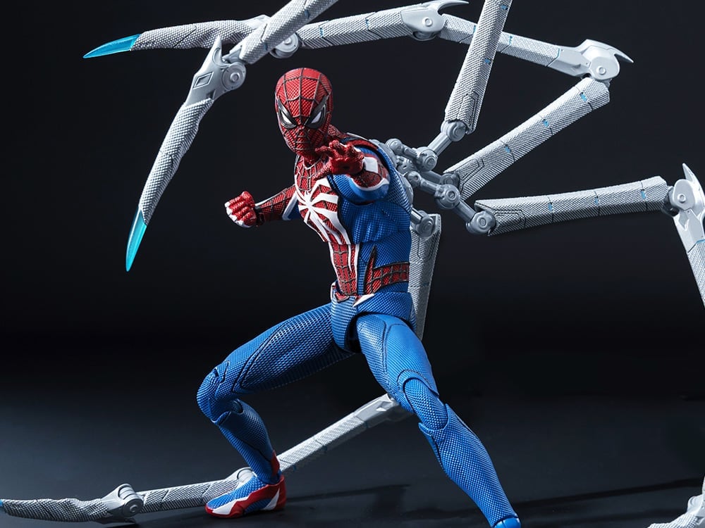 新品未開封　Spider-Man Man-Spider フィギュア Marvel's Spider-Man 2 DLX Spider-Man Advanced Suit 2.0 (Peter