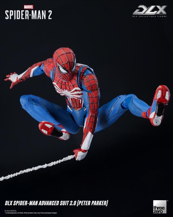 Marvel's Spider-Man 2 DLX Spider-Man Advanced Suit 2.0 (Peter Parker) Action Figure Gallery Image 9
