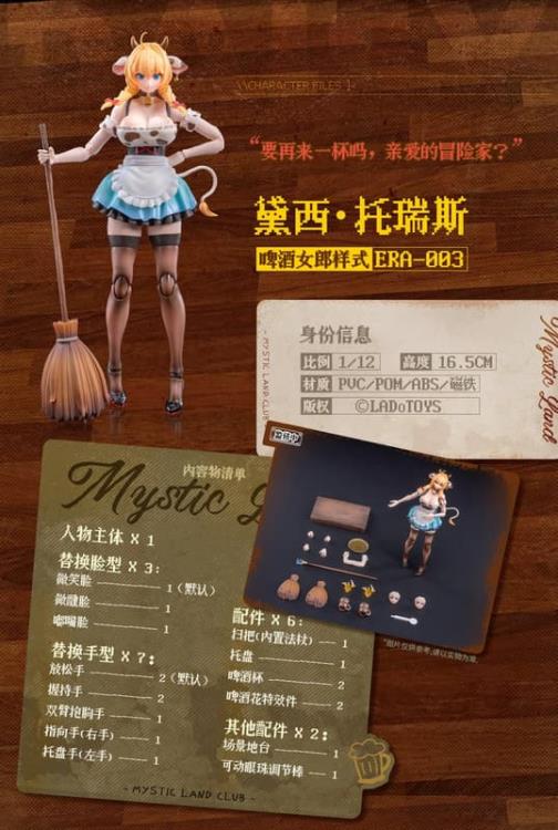 Mystic Land Daisy Taurus (Waitress Ver.) 1/12 Scale Action Figure Gallery Image 16