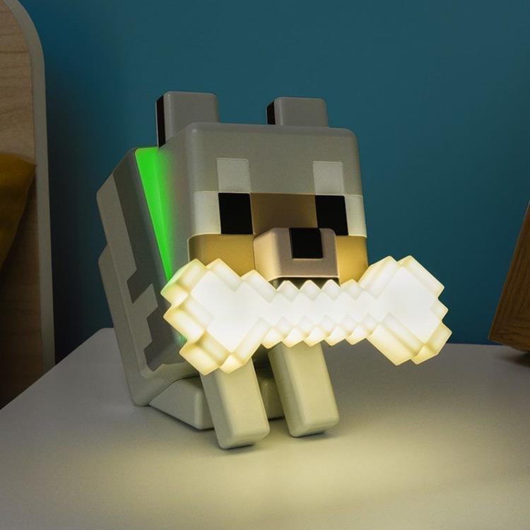 Minecraft GloBuddies Wolf Light Gallery Image 5