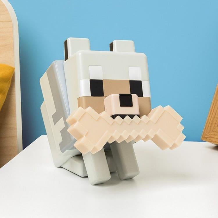 Minecraft GloBuddies Wolf Light Gallery Image 8