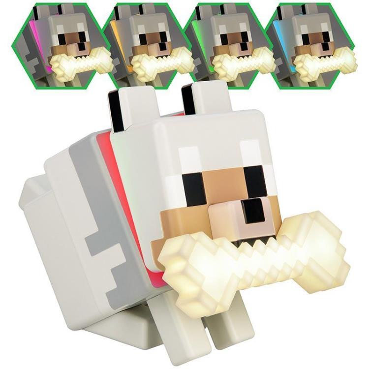 Minecraft GloBuddies Wolf Light Gallery Image 9