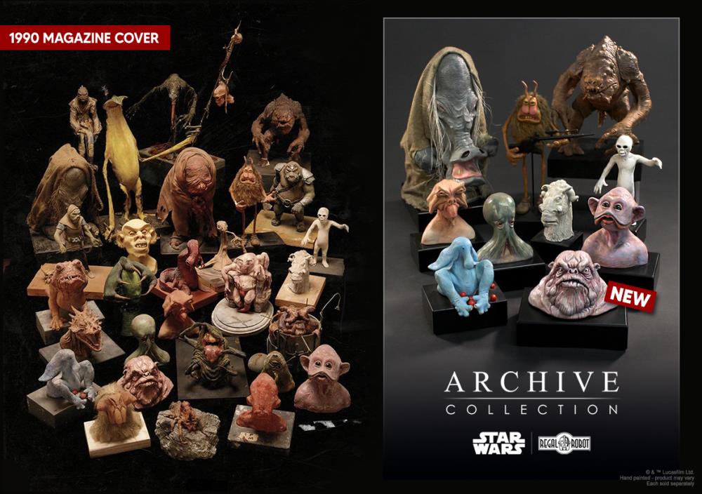 Star Wars: Return of the Jedi Archive Collection Jabba the Hutt Bust (Signature Edition) Limited Edition Concept Maquette Replica Gallery Image 15