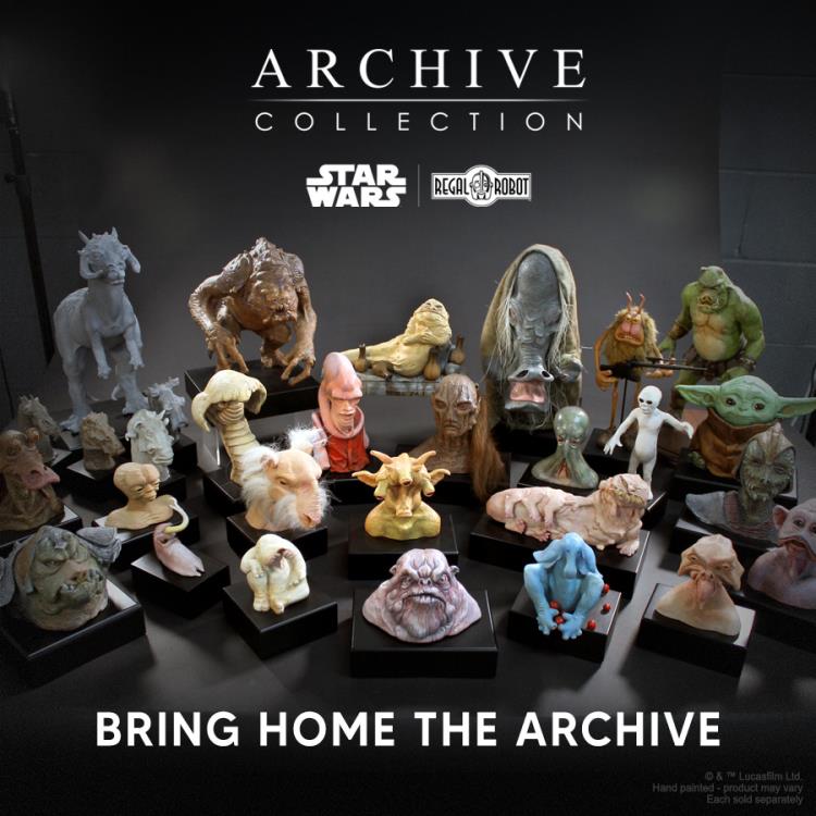 Star Wars: Return of the Jedi Archive Collection Jabba the Hutt Bust (Signature Edition) Limited Edition Concept Maquette Replica Gallery Image 13