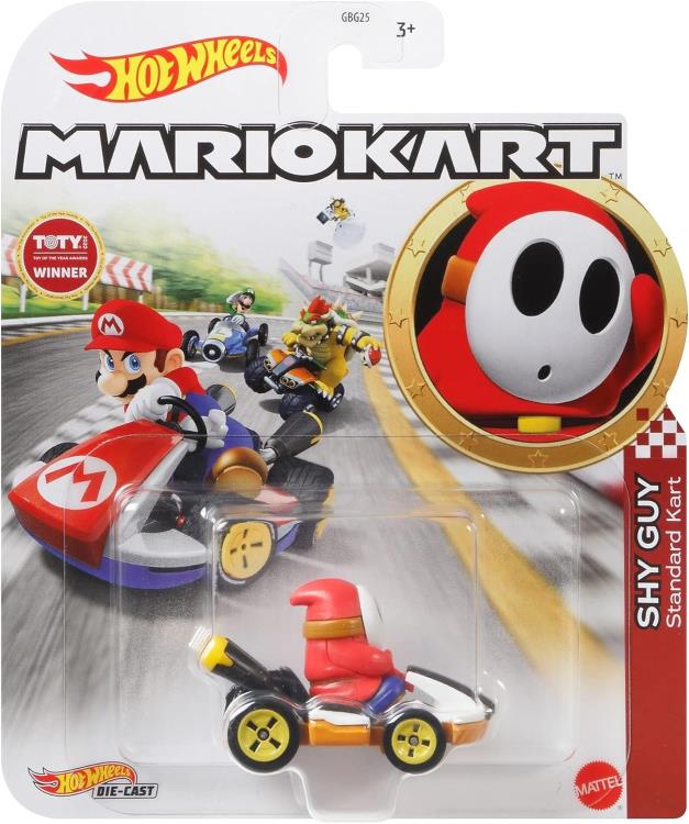 Mario Kart Hot Wheels 2025 Mix 6 Case of 8 Karts