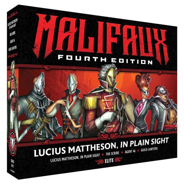 Malifaux: 4th Edition Lucius Mattheson, In Plain Sight Miniatures Set Gallery Image 3