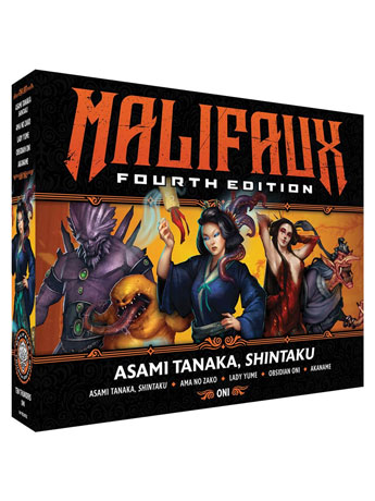 Malifaux: 4th Edition Asami Tanaka, Shintaku Miniatures Set