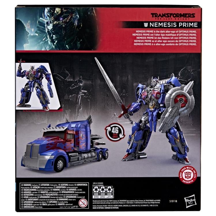 Transformers: The Last Knight Studio Series Leader Class Nemesis Prime Action Figure Gallery Image 8