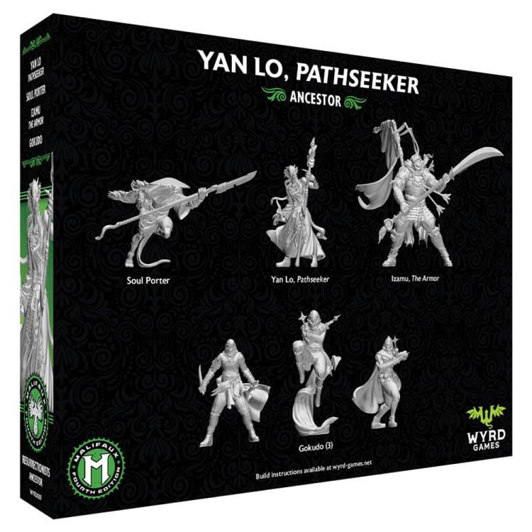 Malifaux: 4th Edition Yan Lo, Pathseeker Miniatures Set Gallery Image 4