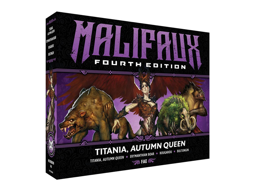 Malifaux: 4th Edition Titania, Autumn Queen Miniatures Set