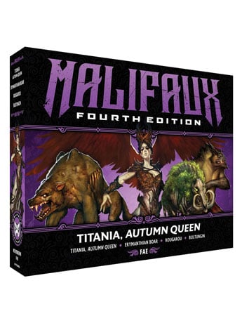 Malifaux: 4th Edition Titania, Autumn Queen Miniatures Set