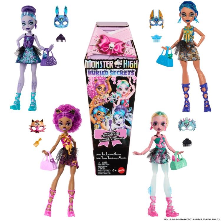 Monster High Buried Secrets Haunted Dance Random Mystery Doll Gallery Image 14