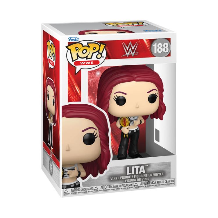 WWE Pop! #188 Lita with Championship Belt Gallery Image 4