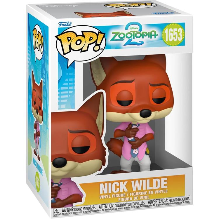 Zootopia 2 Pop! Disney #1653 Nick Wilde Gallery Image 4