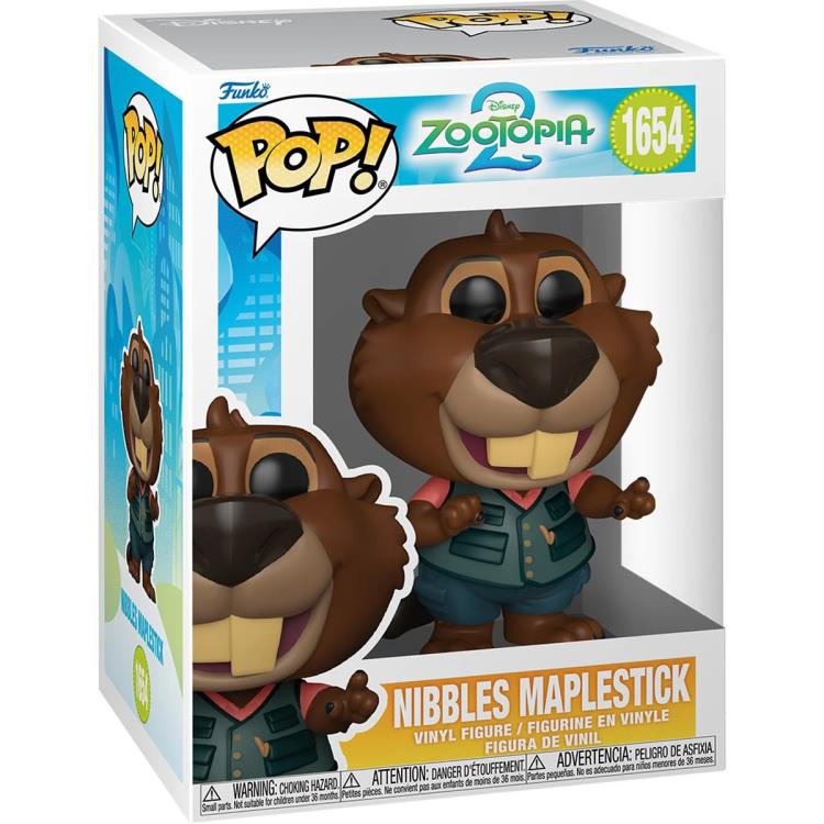 Zootopia 2 Pop! Disney #1654 Nibbles Maplestick Gallery Image 4