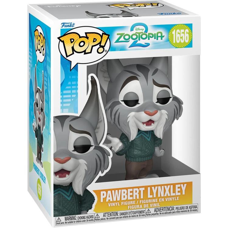 Zootopia 2 Pop! Disney #1656 Pawbert Lynxley