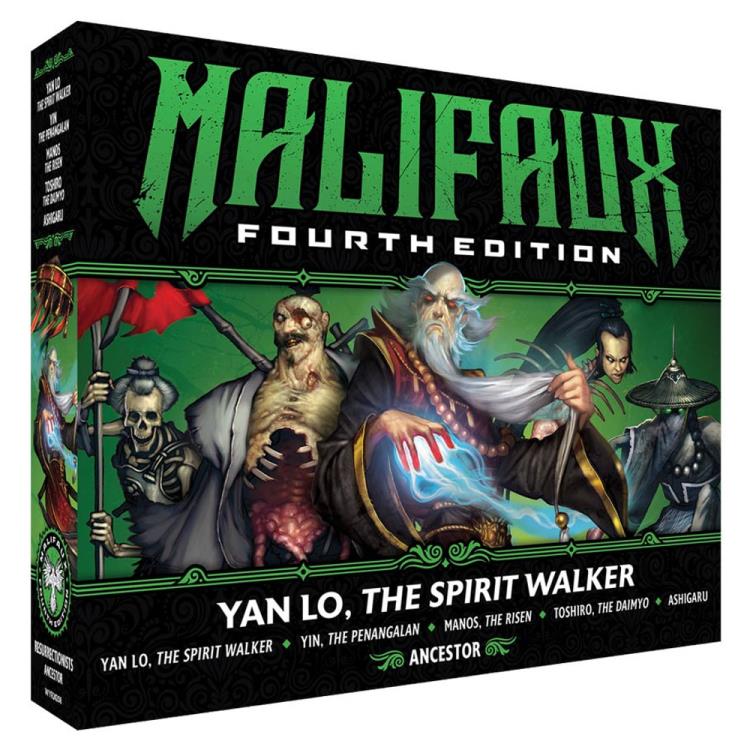 Malifaux: 4th Edition Yan Lo, The Spirit Walker Miniatures Set