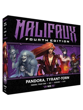 Malifaux: 4th Edition Pandora, Tyrant Torn Miniatures Set